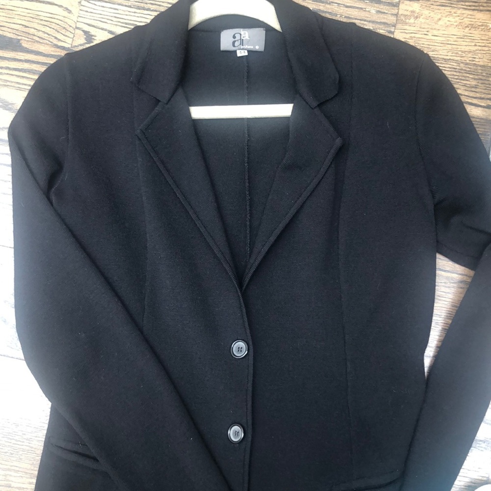 Italian aamilano 100% Wool Sweater Blazer